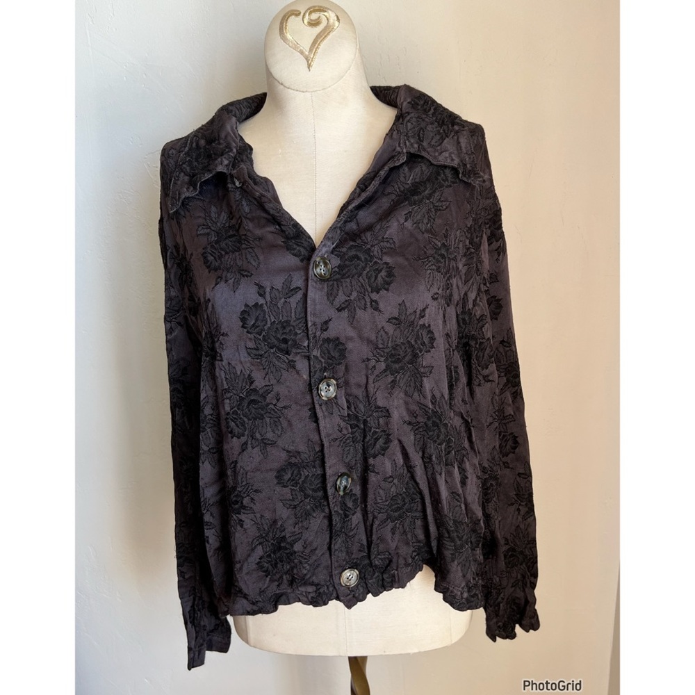 Vintage CP Shades Floral Button Down Medium